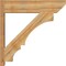 Ekena Millwork Balboa Slat Rough Sawn Outlooker, Western Red Cedar, 8"W x 32"D x 32"H OUT08X32X32BOA06RWR - alternate 4